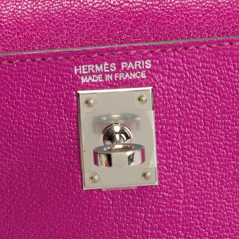 Hermes Chèvre Kelly 20 Handbag - Picture 9 of 11